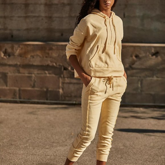 Free People Work It Out Sweatshirt & Jogger Set - Picture 1 of 7